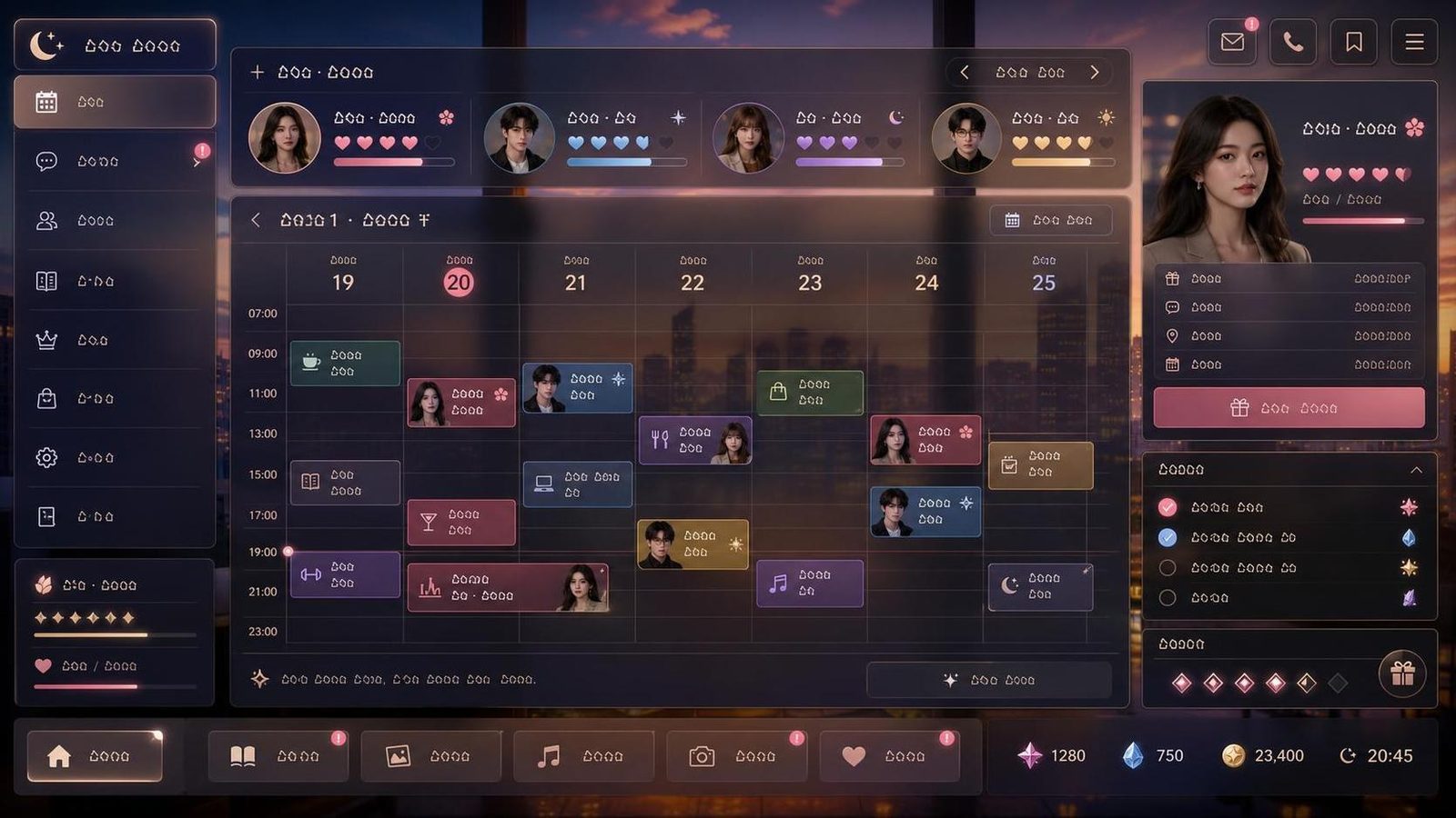 糖爹买下并绑定SugarDaddy 角色养成 画面 7